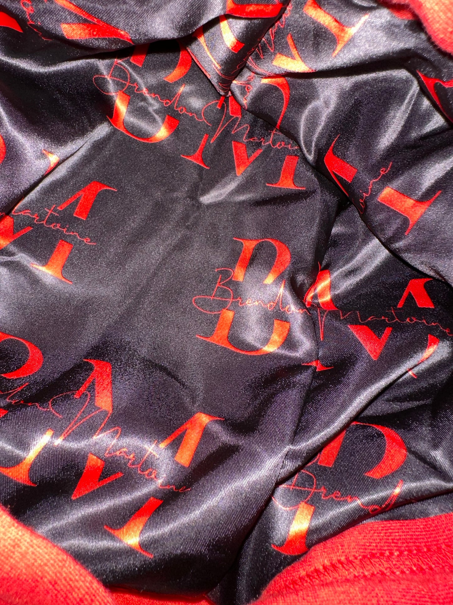 Red and Black Hoodie
