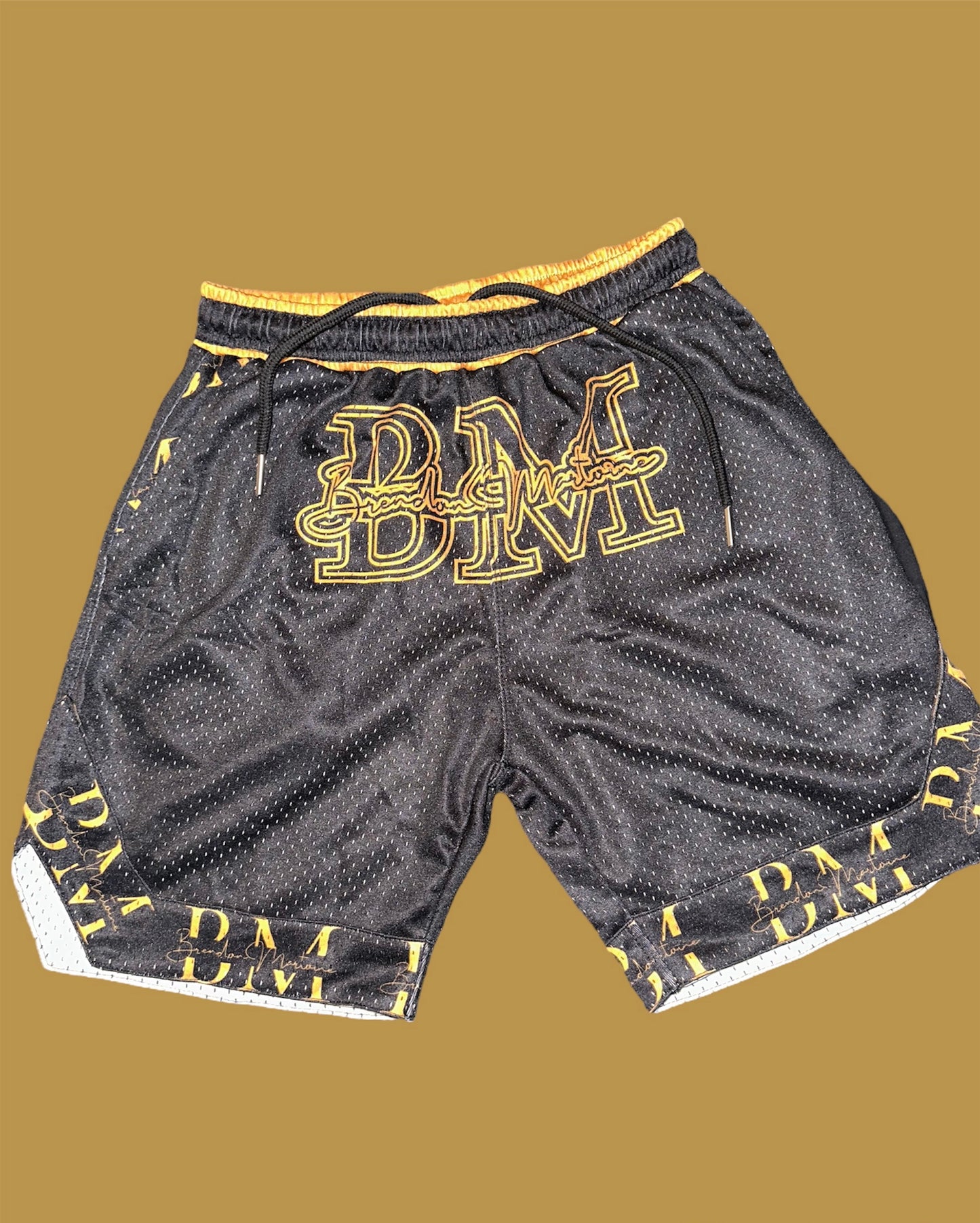 Black Deluxe Gym Shorts