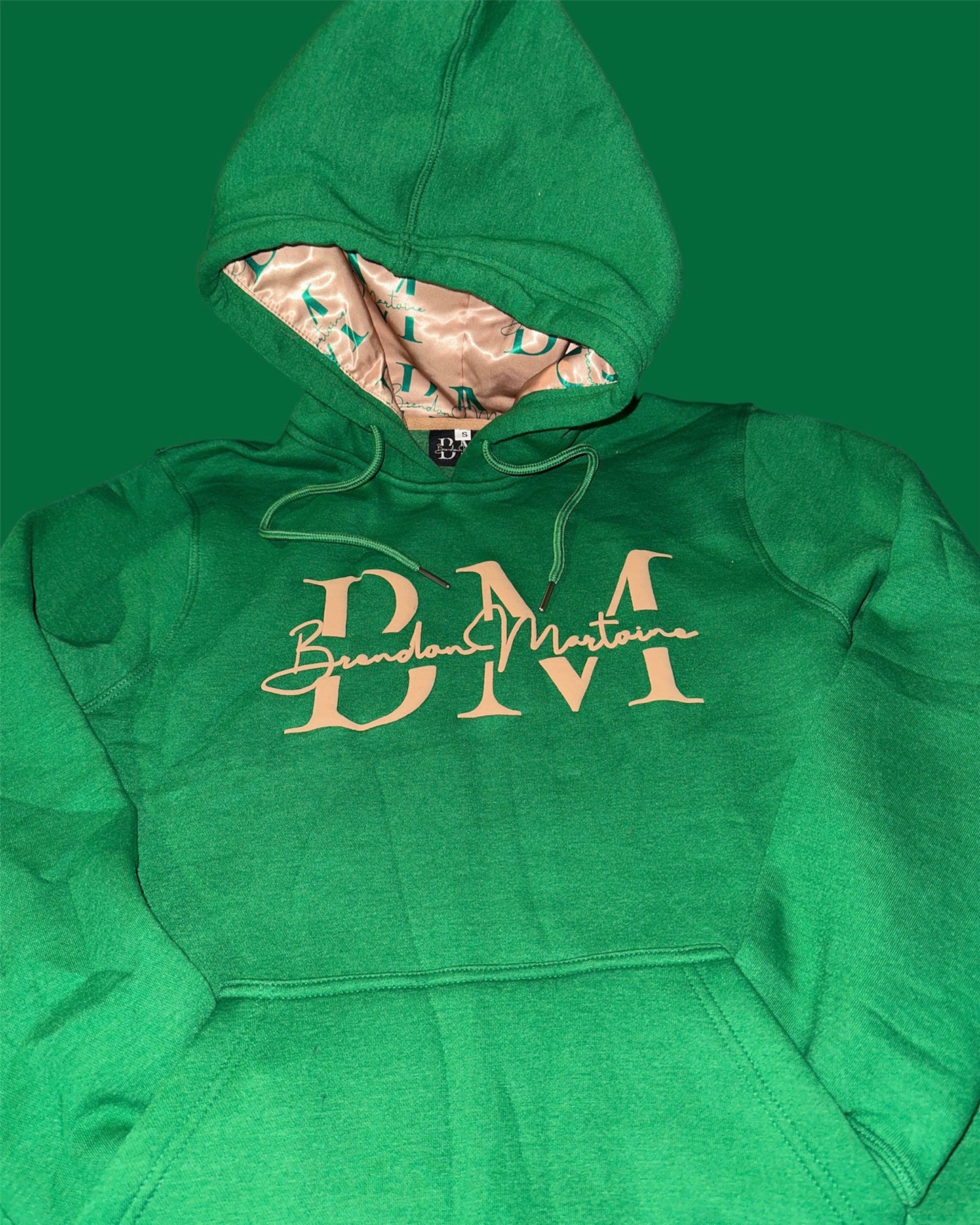 Green and Gold Hoodie